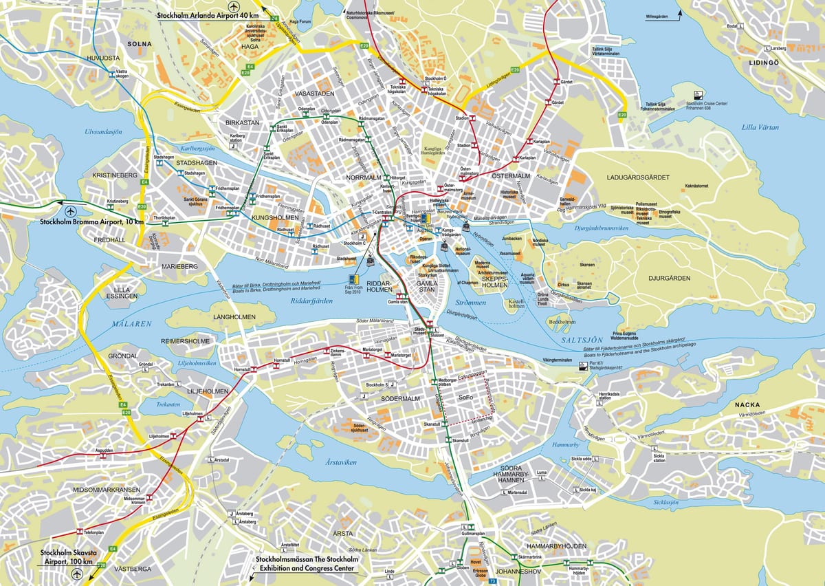 mapu Stockholm ulici