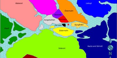 Mapu Stockholm okresov