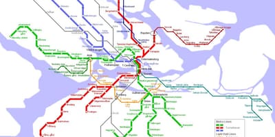 Mapu Stockholm stanice metra