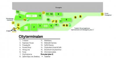 Arlanda express trasy mapu