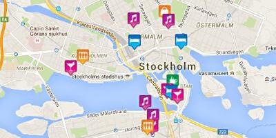 Mapa gay mapu Stockholm