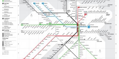 Mapa sl metro