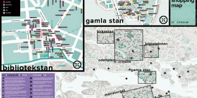 Mapu Stockholm nakupovanie