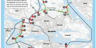 Mapu Stockholm preťaženia poplatok